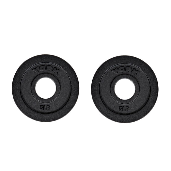 York Barbell Cast Iron Olympic Weight Plates – 2