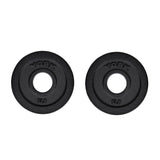 York Barbell Cast Iron Olympic Weight Plates – 2" Standard Hole Free Weights for All Olympic Barbells – Pairs of 05LB – Ideal for CrossFit, Powerlifting, Weightlifting & Strength Training - hydrafitnessparts