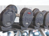 York Barbell Pro Style Dumbbells 5 - 100 Lb Set – 30mm Knurled Chrome Handles - hydrafitnessparts
