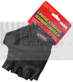 York Barbell Unisex Fitness Medium Gloves Pair Set Short Finger Sheepskin Leathe - hydrafitnessparts