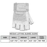 York Barbell Unisex Fitness Small Medium Larg X - Large Gloves Pair Set - Short Finger Sheepskin Leather & Lycra Black Gloves - for Weightlifting, Training, Cycling, Pull - ups Gym, Women & Men - hydrafitnessparts