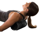 YORK Hollow EVA Foam Roller for Muscle Recovery & Deep Tissue Massage, Medium Density 3D Textured Pilates Yoga Roller for Physical Therapy, Fitness Training & Pain Relief - hydrafitnessparts