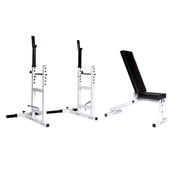 YORK Pro Series 209 Bench Set with 206 Adjustable Incline Decline Benc ...