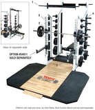 YORK STS Double Half Rack Silver, Commercial Strength Training Rack with Dual Stations, Pull - Up Bar, Adjustable Hook Plates & Plate Storage for Gym Equipment - hydrafitnessparts