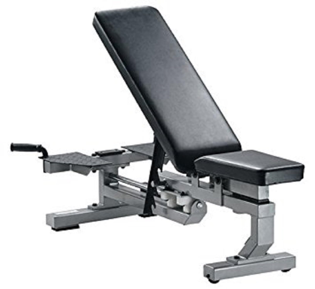 YORK STS Multi-Function Adjustable Weight Bench Silver Heavy Duty Flat ...