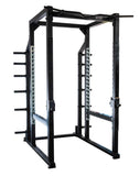 YORK STS Power Rack with Hook Plates Black, Pull - Up Bar, Safety Spot Arms & Weight Storage, Heavy Duty Squat Rack for Strength Training Home Gym & Commercial Use - hydrafitnessparts