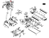 Horizon Fitness Elite Series-2.3T 3.3T 5.3T 1.0AT Treadmill Book Rack 049037-EA