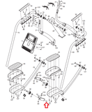 1013418FreeMotion NordicTrack Elliptical Left Cable Arm 297734 - fitnesspartsrepair