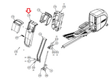 Precor EFX 225 245 Elliptical Incline Front Housing Cover PPP000000303081101