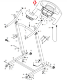 Epic Weslo Life Cadence G 5.9 Treadmill Display Console Base Cover 346479