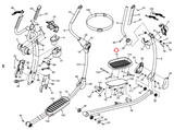 Nordictrack Spacesaver SE9i SE7i Elliptical Right Pedal MFR-349540 385564