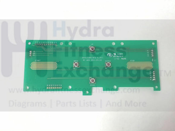 AFG 5.1AT - TM427 Treadmill Console Aux Board 1000362175-hydrafitnessparts