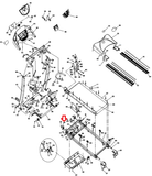 AFG Horizon 1.0AT CST3.5 CST3.5X CST4.5 Treadmill Base Fame End Cap 000955-EC-hydrafitnessparts
