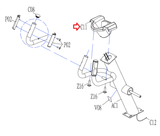 AFG Horizon 5.0AE CE9.2 LS10.0E LS12.9E LS13.0E LS7.9E LS9.9E Elliptical Water Bottle Holder 098782-hydrafitnessparts