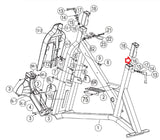 AFG Horizon 7.3AIC Elite IC7 IC7.9 Stationary Bike Quick Release Spring 1000350929-hydrafitnessparts