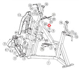 AFG Horizon 7.3AIC Elite IC7 Stationary Bike Self Tapping Screw 1000350920-hydrafitnessparts