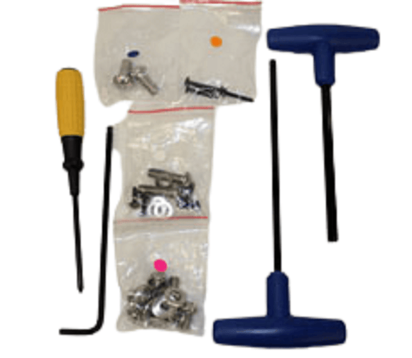 AFG Horizon Fitness 13.0AT - TM333 T4 - TM264 T6 - TM250 Treadmill Hardware Pack 063639-A-hydrafitnessparts