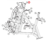 AFG Horizon Fitness 7.3AIC Elite IC7 Stationary Bike Sleeve 1000350931-hydrafitnessparts