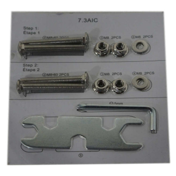 AFG Horizon Fitness Elite IC7 7.3AIC Stationary Bike Hardware Kit 1000360409-hydrafitnessparts