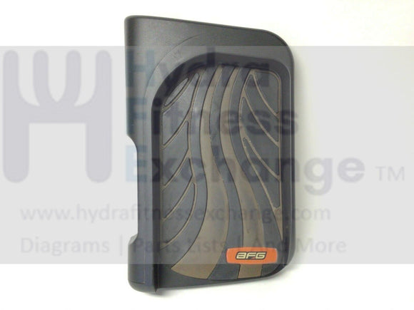 AFG Horizon Fitness Elliptical Left Foot Pedal with Pad 1000213626 and 1000204919-hydrafitnessparts