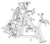 AFG Horizon Fitness FC036 FC035 FC062 Stationary Bike Washer 1000350930-hydrafitnessparts