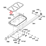 AFG Horizon Fitness Livestrong Elliptical Screw M5x0.8Px12L 1000205916-hydrafitnessparts