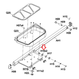 AFG Horizon Fitness Livestrong Matrix Vision Elliptical Flat Washer 1000110274-hydrafitnessparts