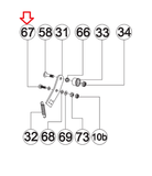 AFG Horizon Fitness Livestrong Stationary Bike Hex Head Bolt M8x25L 1000094217-hydrafitnessparts