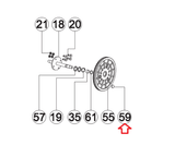 AFG Horizon Fitness Livestrong Stationary Bike Magnet 1000096954-hydrafitnessparts