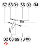 AFG Horizon Fitness Livestrong Stationary Bike Spring 2.2x14x65L 1000096988-hydrafitnessparts