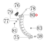 AFG Horizon Fitness Livestrong Stepper Step Hex Nut M6x1.0x6T 1000094231-hydrafitnessparts