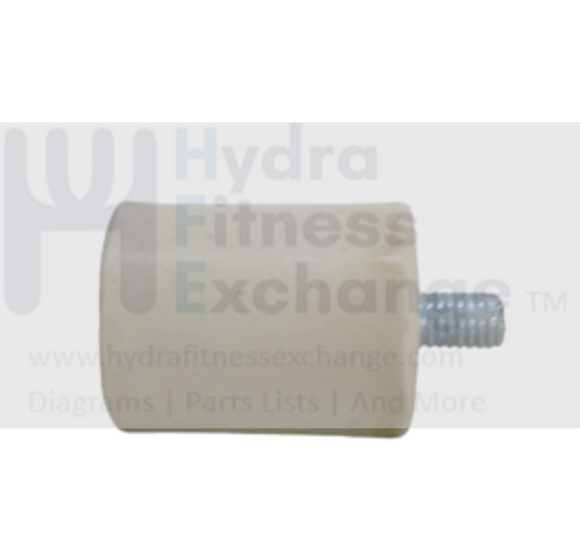 AFG Horizon Fitness Livestrong Treadmill Front White Deck Shock Spring 000760-E-hydrafitnessparts