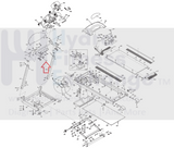 AFG Horizon Fitness Treadmill Handlebar End Cap 000920-00-hydrafitnessparts