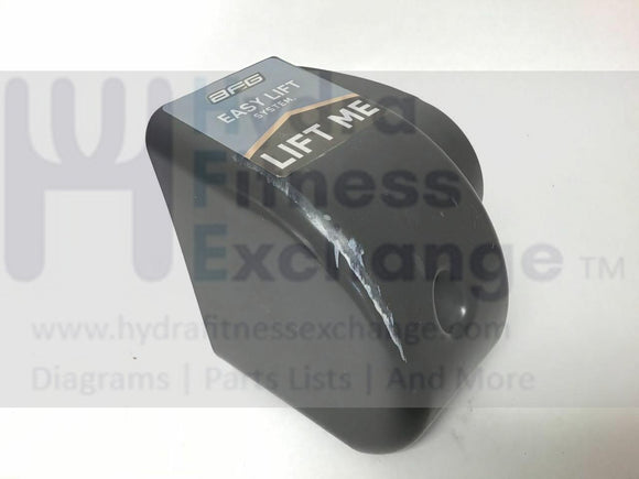 AFG Horizon Fitness Treadmill Left Rail Foot End Cap 001339-DA-hydrafitnessparts