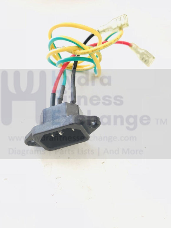 AFG Horizon Livestrong Smooth Residential Treadmill Power Entry Module 003363-00-hydrafitnessparts