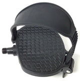 AFG Horizon Livestrong Stationary Bike Right Foot Pedal with Strap 1000220844-hydrafitnessparts