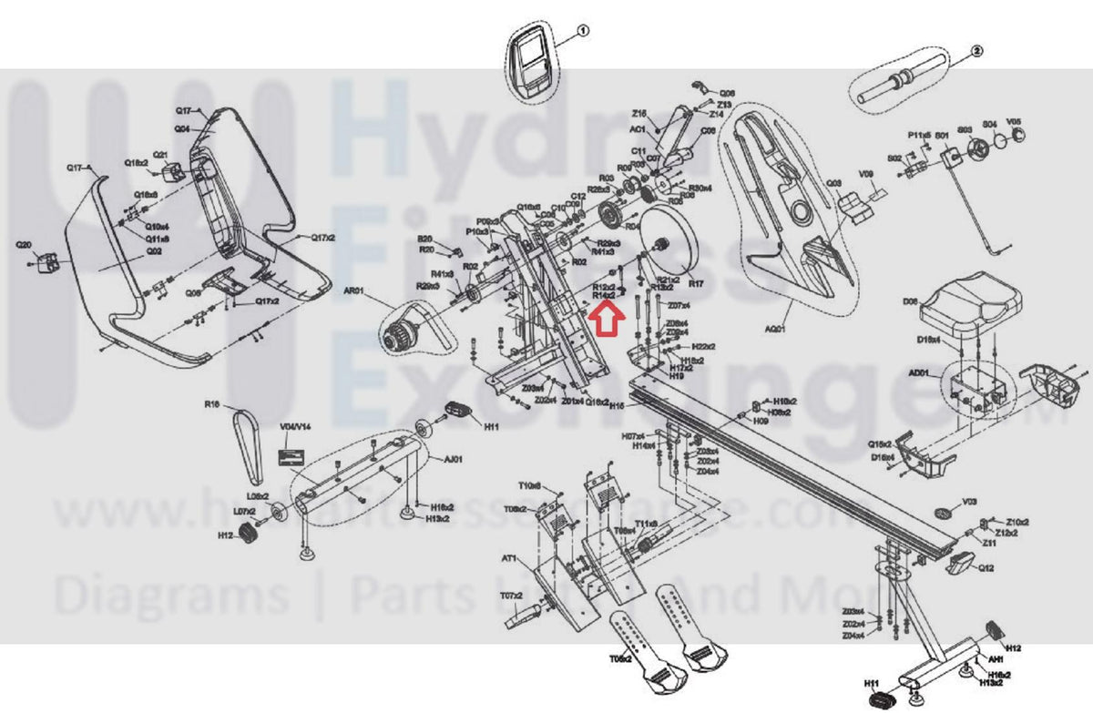 Horizon Fitness Tapis de course intelligent d'entraînement avancé 7.0 Horizon Fitness Tapis de course intelligent d'entraînement avancé 7.0