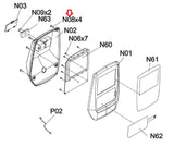 AFG Horizon Matrix Tempo Triumph Fitness Livestrong Rower Screw 4x12L 040816-A-hydrafitnessparts