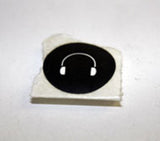 AFG Horizon Vision Fitness Elliptical Audio Out Sticker 077115-hydrafitnessparts