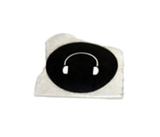 AFG Horizon Vision Fitness Elliptical Audio Out Sticker 077115-hydrafitnessparts