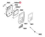 AFG Matrix Horizon Fitness Livestrong Rower Button Head Tapped Screw 4x12L 004623-00-hydrafitnessparts