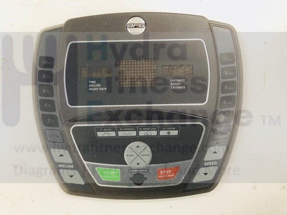 Advanced Fitness Group - 1.0AT - TM319 - 2008 Treadmill Display Console 1000205161-hydrafitnessparts