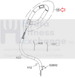 Advanced Fitness Group 4.1AE - EP553 Elliptical Left Hand Grip Set 1000217150-hydrafitnessparts