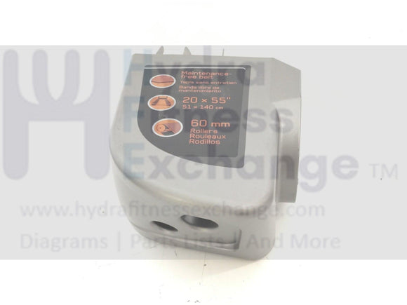 Advanced Fitness Group AFG 3.1AT 5.1AT Treadmill Left Endcap End Cap 1000215119-hydrafitnessparts