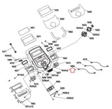Advanced Fitness Group Treadmill Console Connection Wire Harness 1000108203-hydrafitnessparts