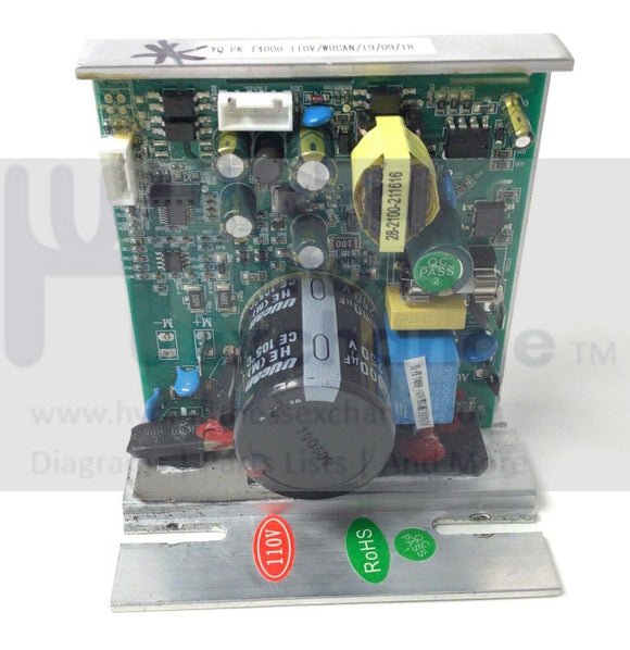 Ancheer 2 In 1 Treadmill Lower Motor Control Board Controller MFR-YQ-FK-T4000-hydrafitnessparts