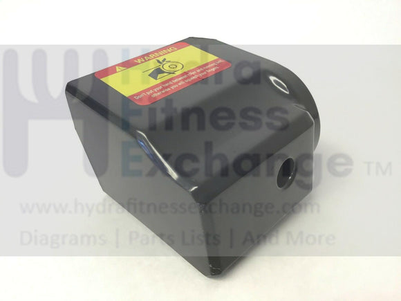 Ancheer AN-TM01S Treadmill Left Rear End Cap-hydrafitnessparts