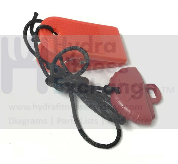 BH Fitness BladeZ Treadmill Magnetic Safety Key Lanyard T500I.180-hydrafitnessparts