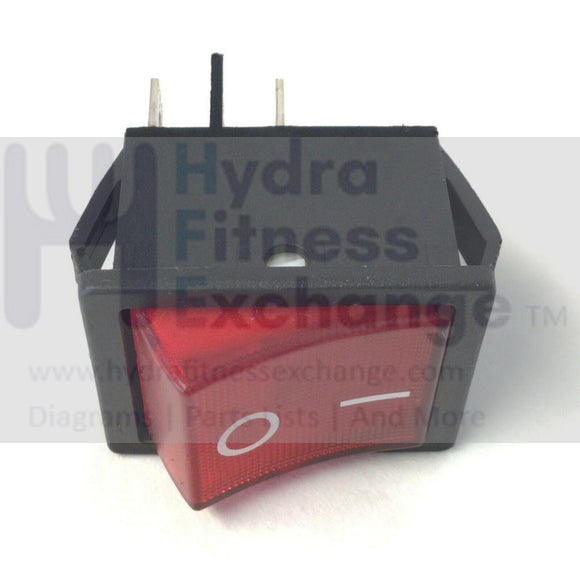 BH Fitness BladeZ Treadmill Power Entry On Off Switch LK590-72-hydrafitnessparts