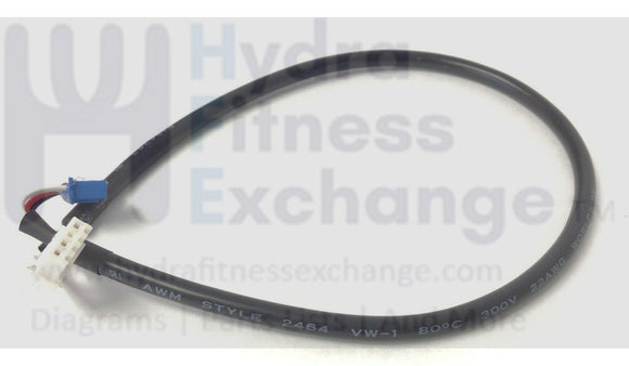 BH Fitness LK590 Treadmill Polar Receiver Wire Harness MFR-2464 or LK590-43-hydrafitnessparts